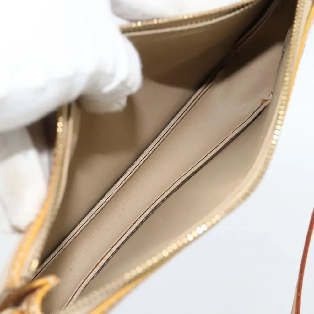 Louis Vuitton Monogram Vernis Lexington Pouch Accessory Beige